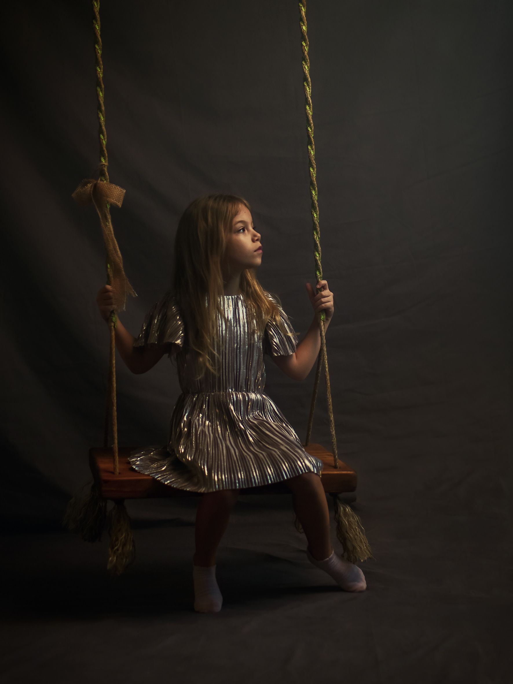 girl on the swing